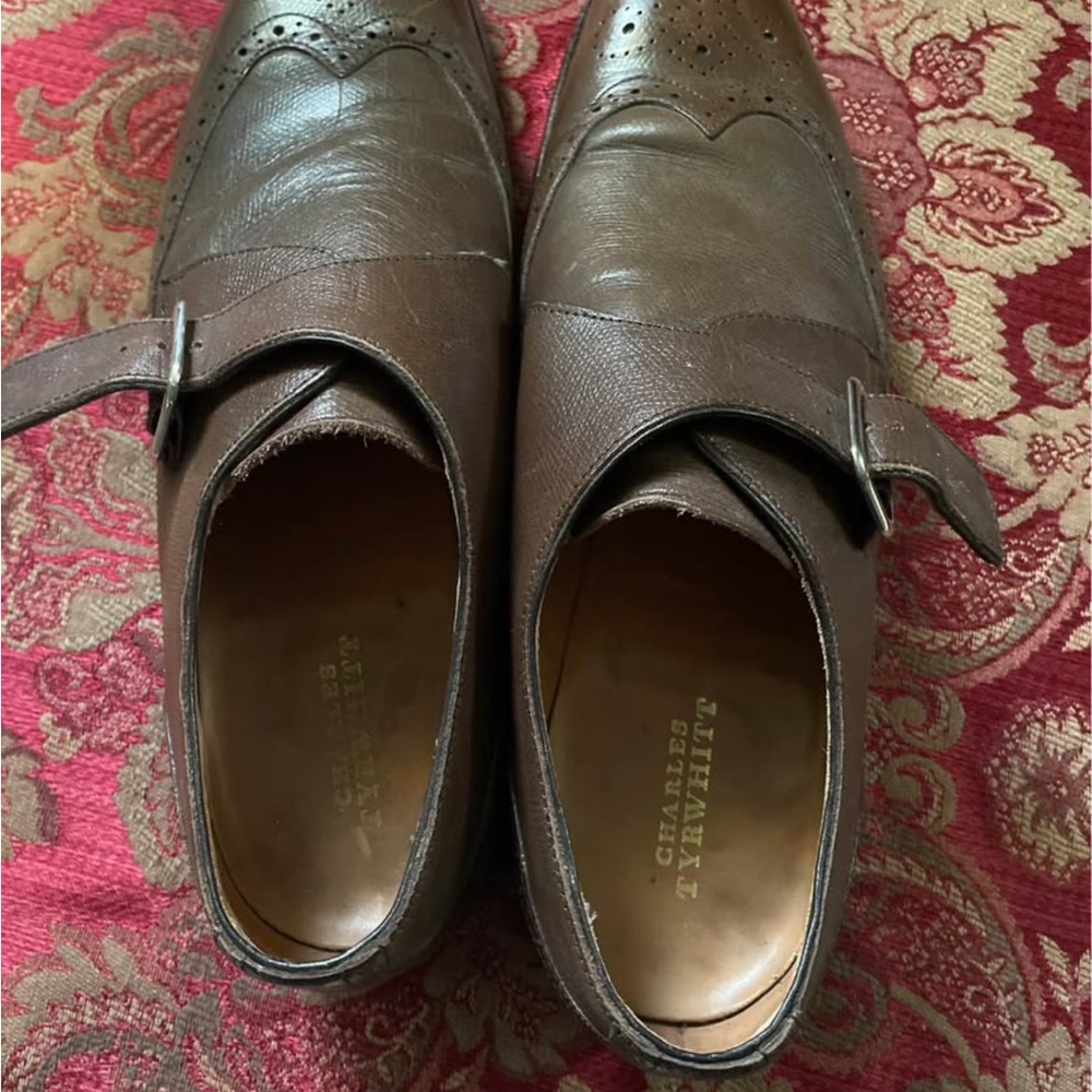 Charles Tyrwhitt Dark Brown Leather Oxfords